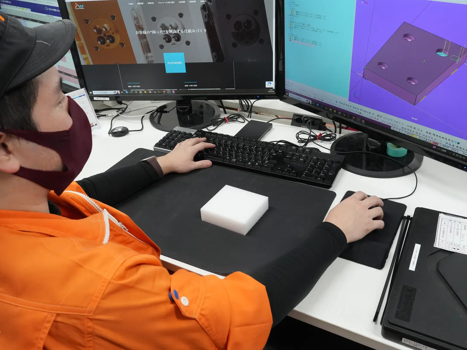 様々な場面での治具が製作可能